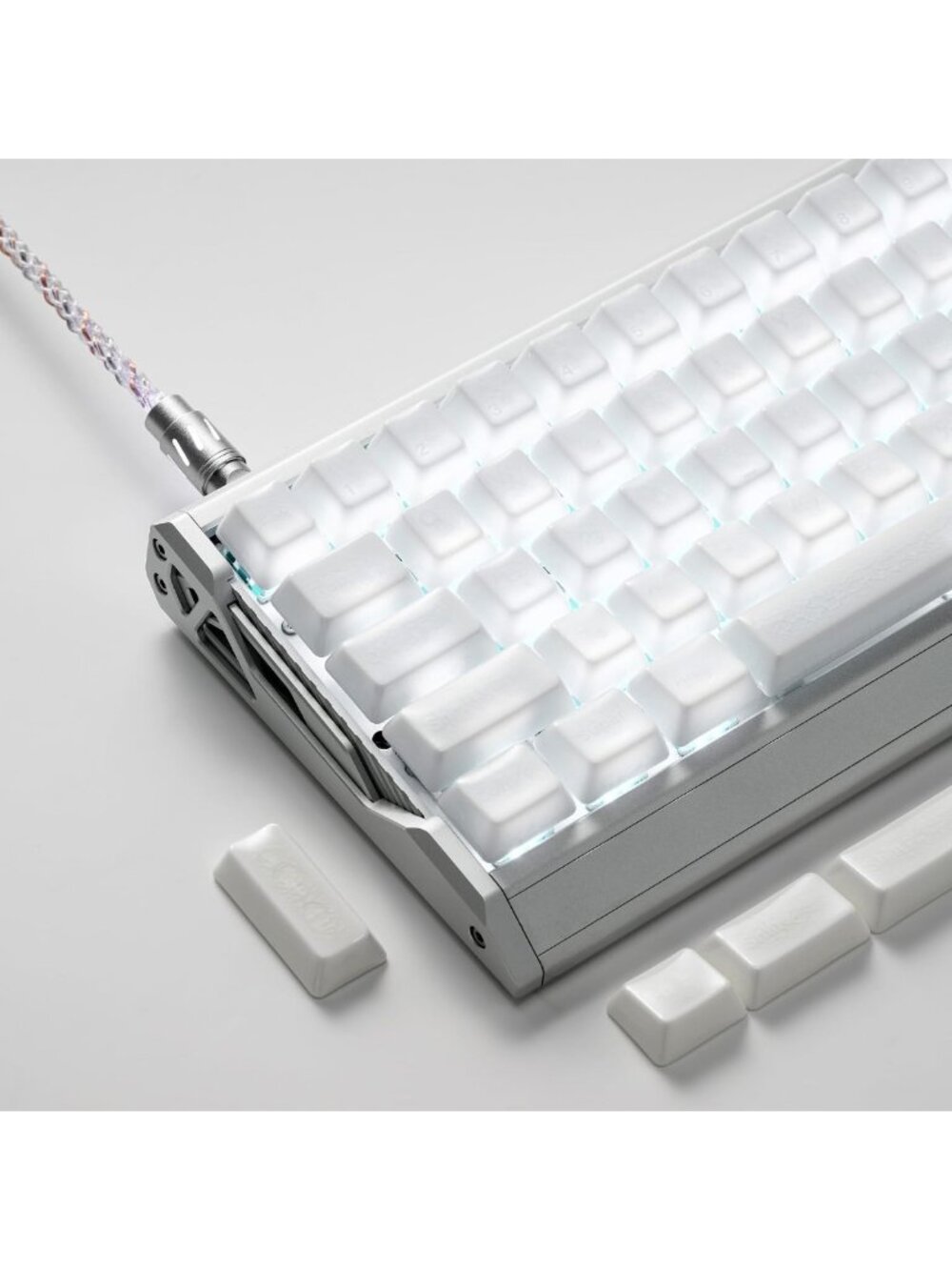 120 Keys Ceramic Keycap Set for MX Switches - Cherry Profile, Full Keycaps for